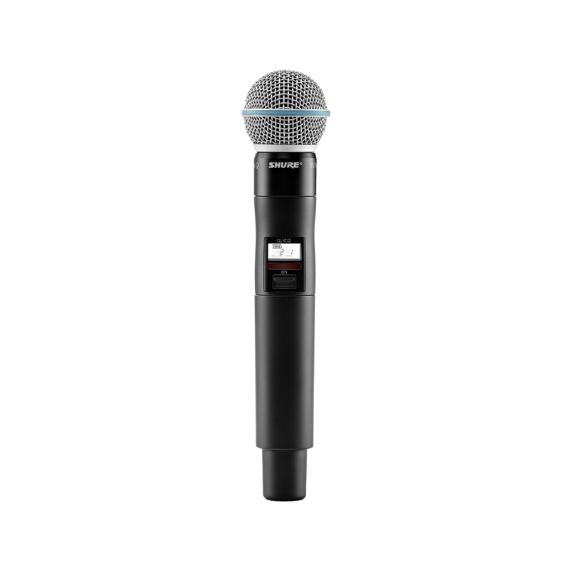 QLXD2/B58-H51 Handheld Microfoon Shure (534-598MHz, BE)