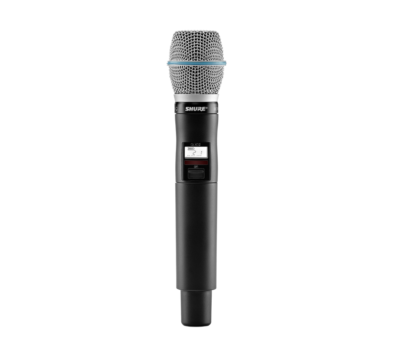 QLXD2/B87A-H51 Handheld Microfoon Shure (534-598MHz, BE)