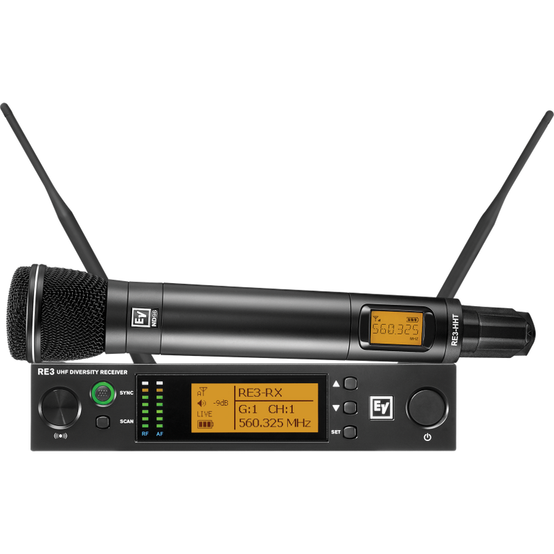 RE3-ND96-5L ELECTRO-VOICE Handheld systeem (488 – 524 MHz)