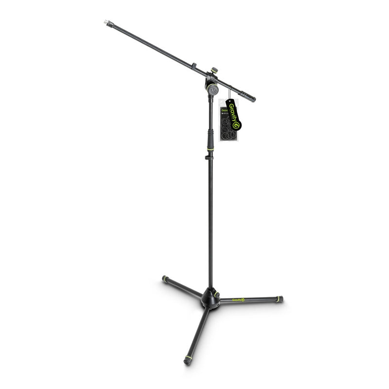 MS4321B Gravity Microfoonstatief met standaard boom arm 79cm