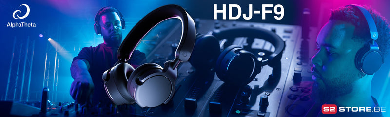 AlphaTheta HDJ-F9: draadloze DJ-vrijheid zonder compromis