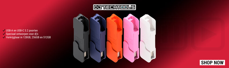 DJ TechTools Chroma USB Drive MK2 - speciaal ontworpen voor dj's