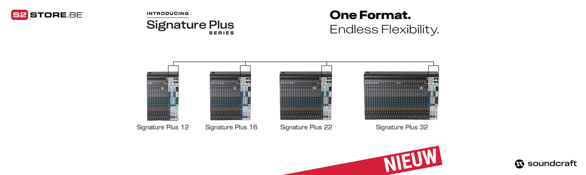 Soundcraft Signature Plus: analoge sound met moderne mogelijkheden