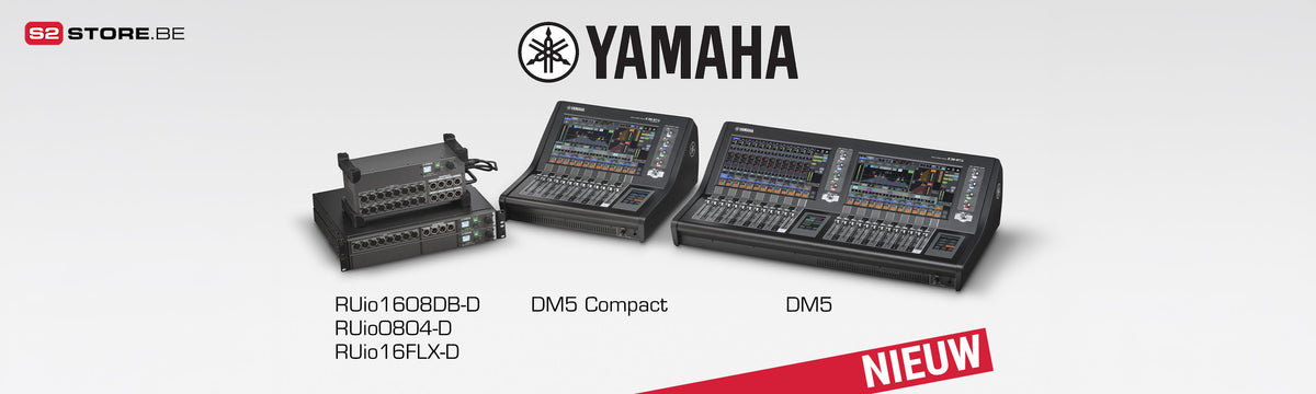 Yamaha DM5 en RUio-serie: ontdek de kracht van digitale audio