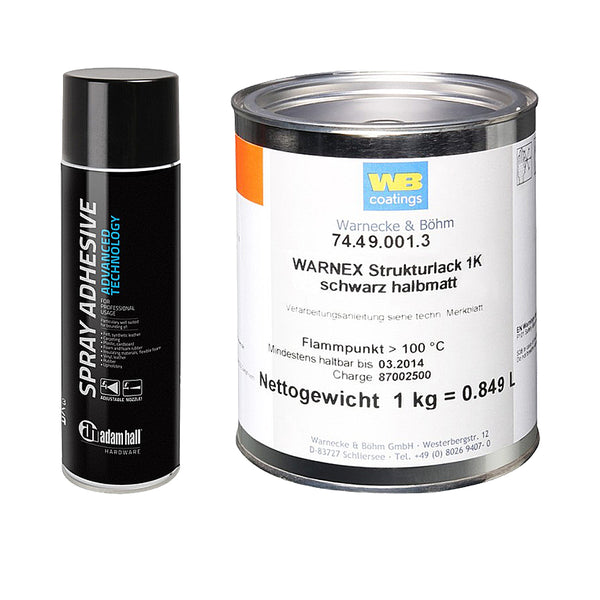 Paint and glue