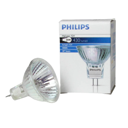 14627 Philips Brilliantline Dichroic 35W GU4 12V MR11 30D