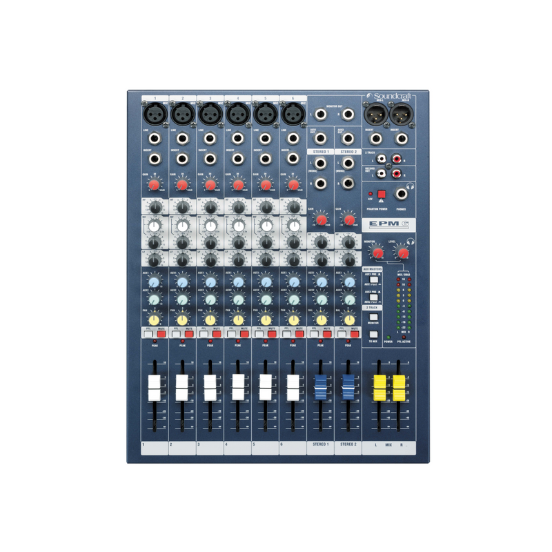 EPM6 Soundcraft PA Mengtafel