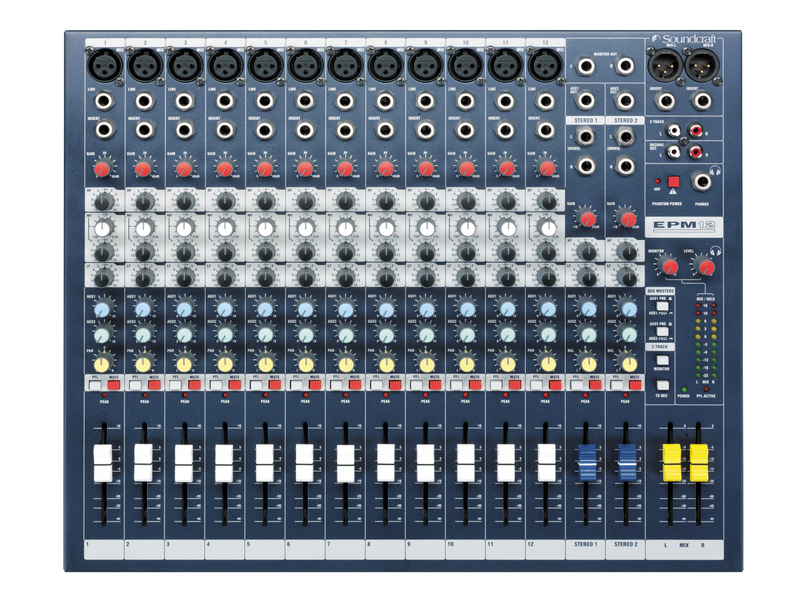 EPM12 Soundcraft PA Mengtafel