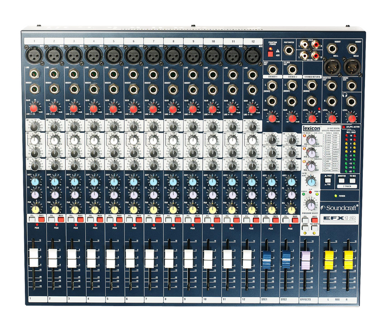 EFX12 Soundcraft Pa Mengtafel
