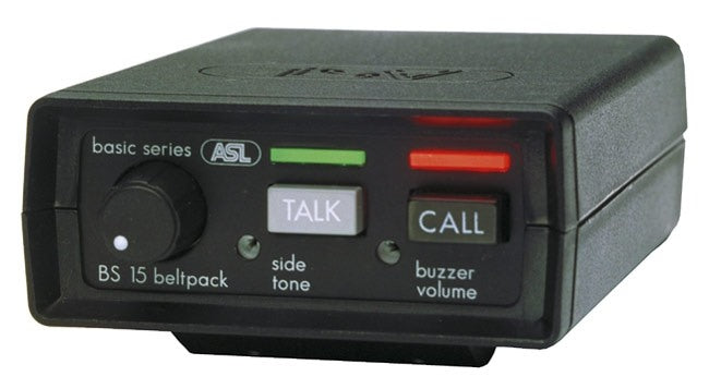 BS 15 ASL Single Channel Beltpack