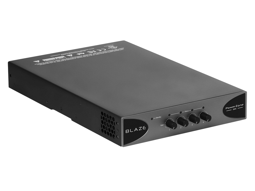 PowerZone 504 Blaze Audio Versterker