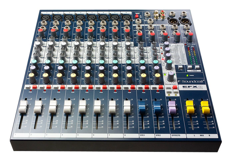 EFX8 Soundcraft Pa Mengtafel