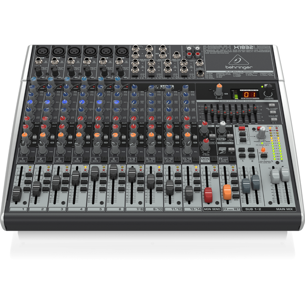 Xenyx X1832USB Behringer Analoge Mengtafel met Effecten