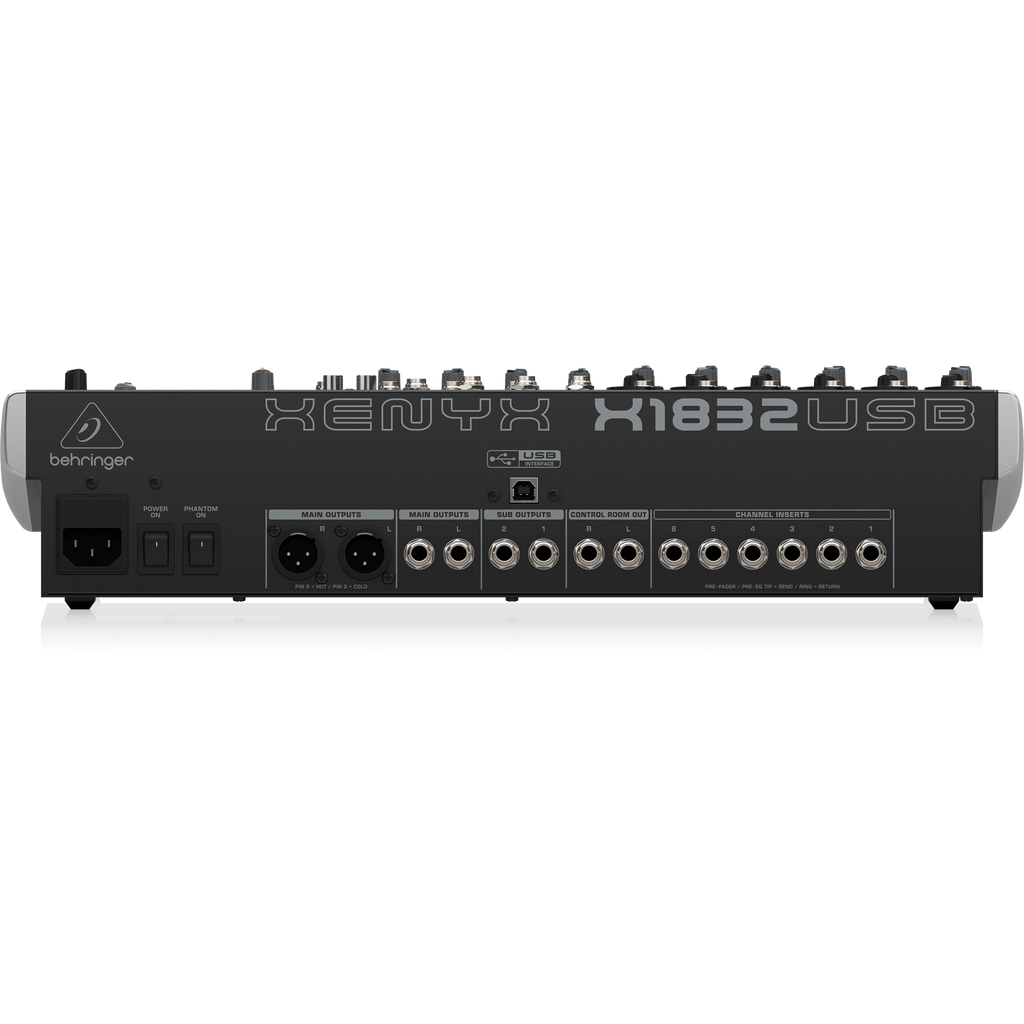 Xenyx X1832USB Behringer Analoge Mengtafel met Effecten