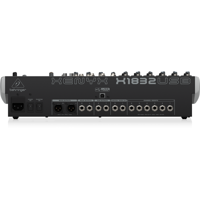 Xenyx X1832USB Behringer Analoge Mengtafel met Effecten