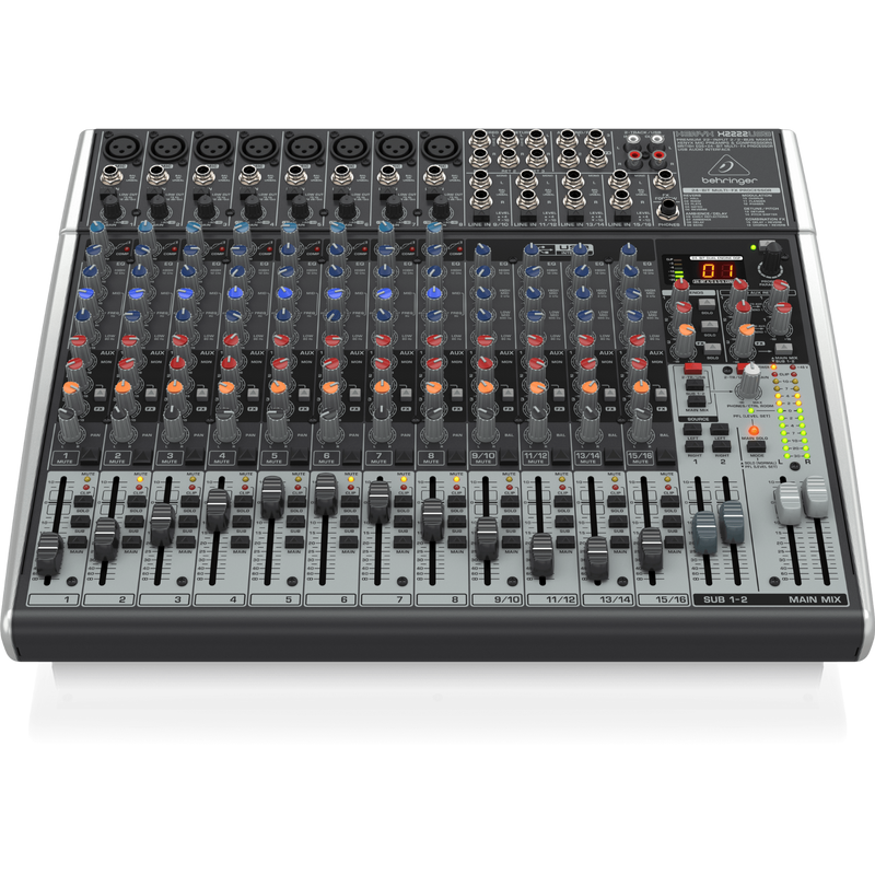 Xenyx X2222USB Behringer Analoge Mengtafel met Effecten