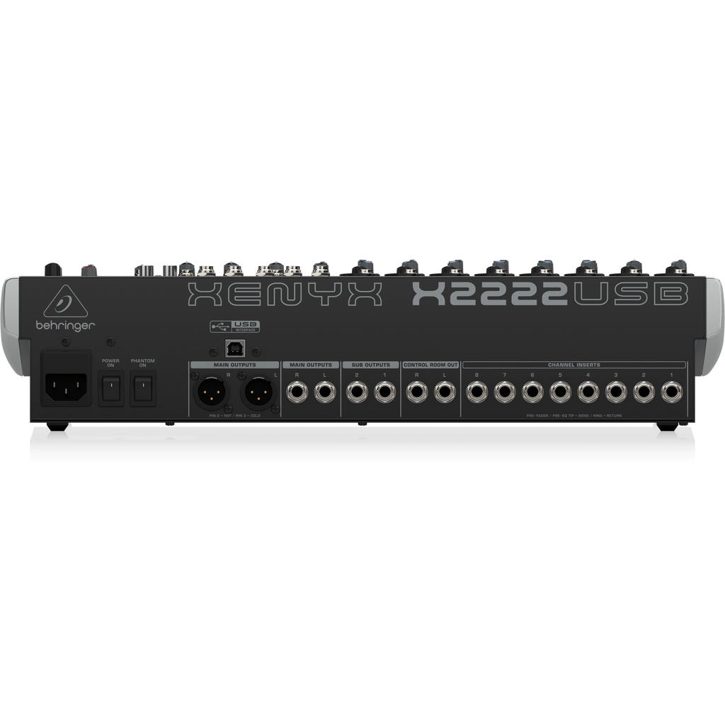 Xenyx X2222USB Behringer Analoge Mengtafel met Effecten