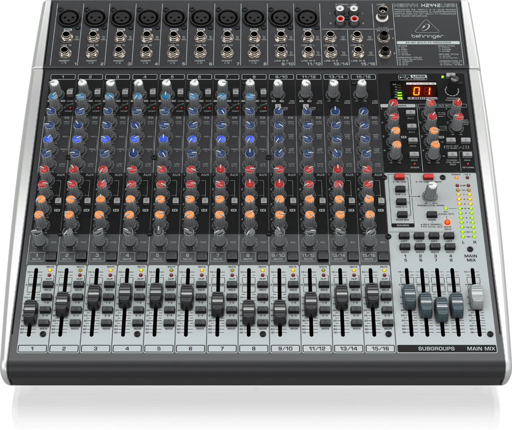 Xenyx X2442USB Behringer Analoge Mengtafel met Effecten