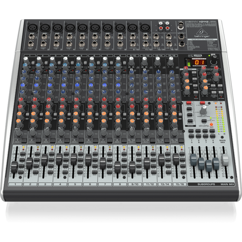 Xenyx X2442USB Behringer Analoge Mengtafel met Effecten