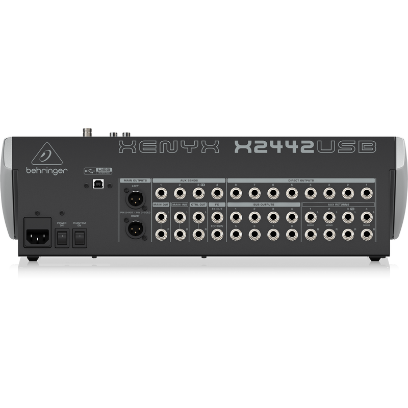 Xenyx X2442USB Behringer Analoge Mengtafel met Effecten