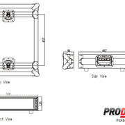 FLI-2-18 RS ProDJuser 19" Rack Case 2U