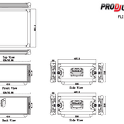 FLI-4-18 RS ProDJuser 19" Rack Case 4U
