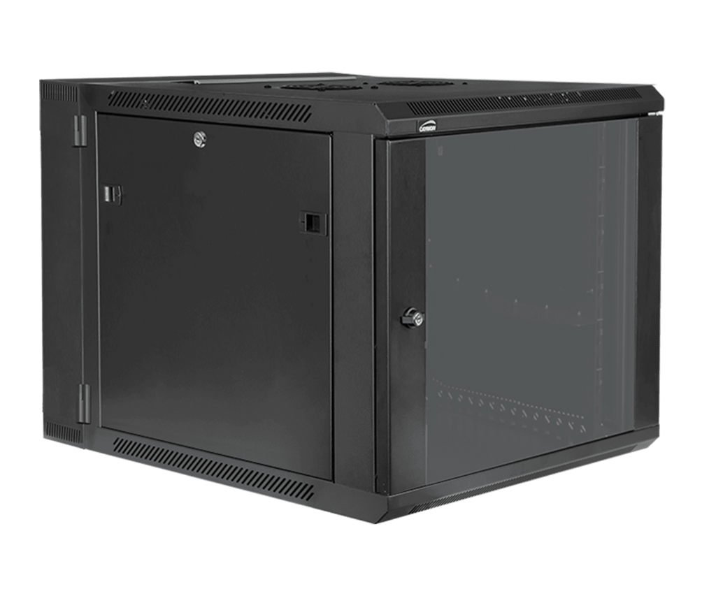 HPR509/B Caymon 19" Wandrek 9U 550mm Diepte (Zwart)