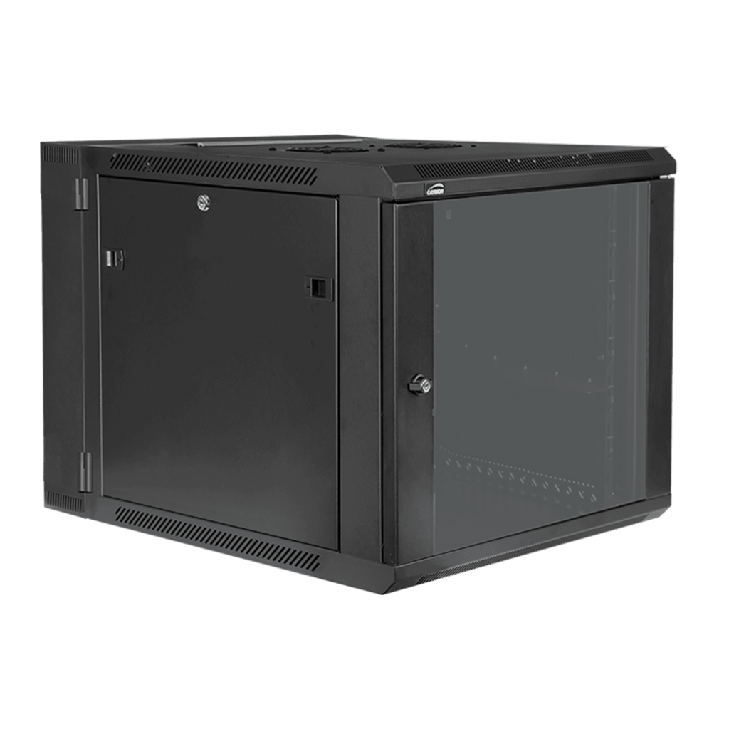 HPR509/B Caymon 19" Wandrek 9U 550mm Diepte (Zwart)