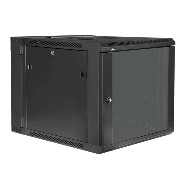 HPR509/B Caymon 19" Wandrek 9U 550mm Diepte (Zwart)