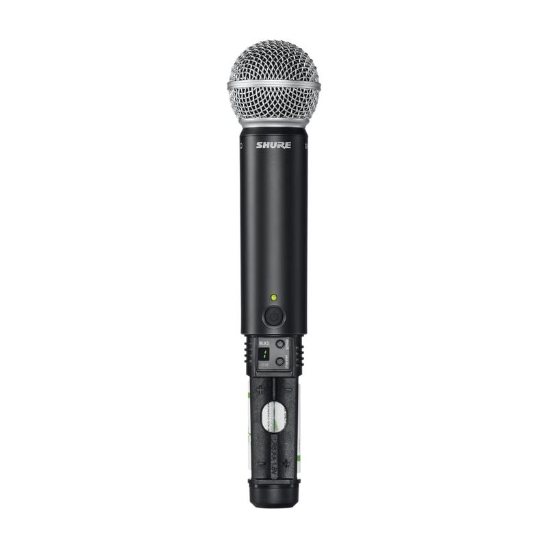 BLX2/SM58 Shure Draadloze Microfoon H8E (518-542mhz)