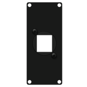 CASY106/B Caymon 1 Unit Afdekplaat voor 1 x Keystone Adapter