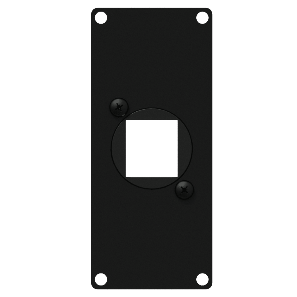 CASY106/B Caymon 1 Unit Afdekplaat voor 1 x Keystone Adapter