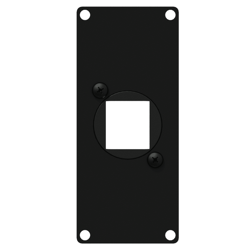CASY106/B Caymon 1 Unit Afdekplaat voor 1 x Keystone Adapter