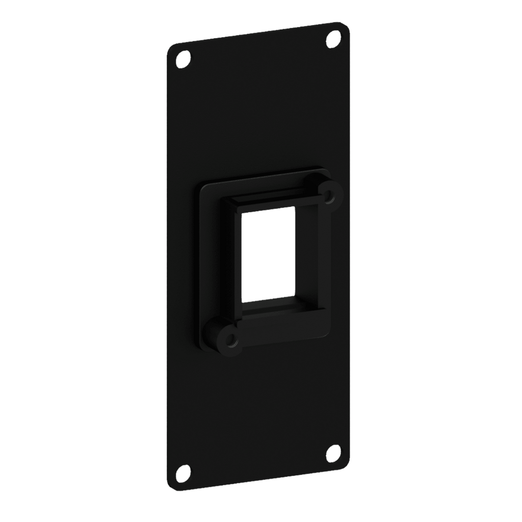CASY106/B Caymon 1 Unit Afdekplaat voor 1 x Keystone Adapter