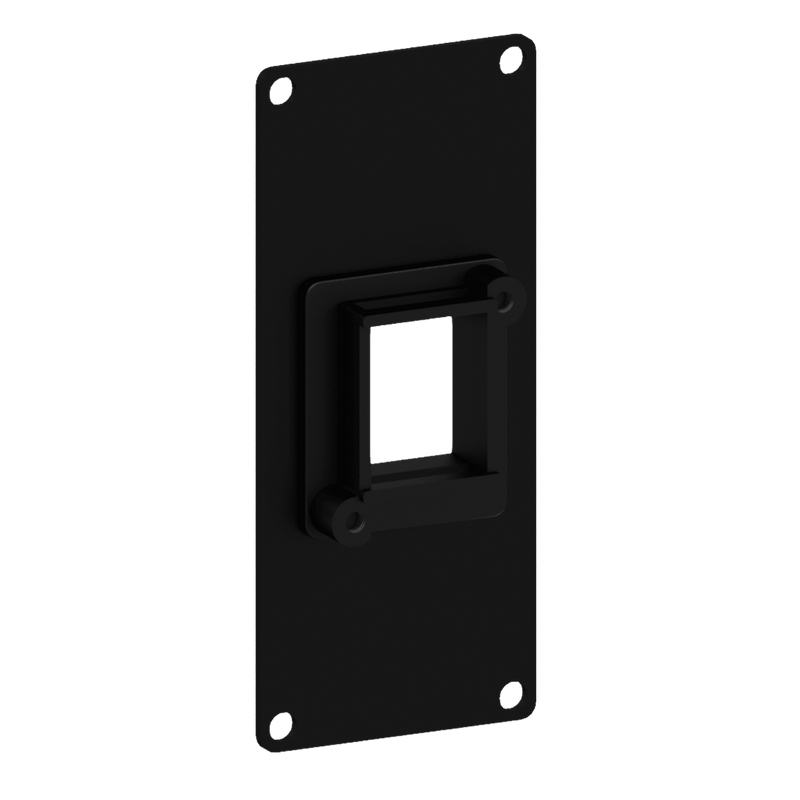CASY106/B Caymon 1 Unit Afdekplaat voor 1 x Keystone Adapter