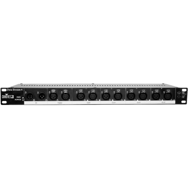 Data Stream 4 Chauvet DJ 4 Kanaals DMX Splitter 3P &amp; 5P