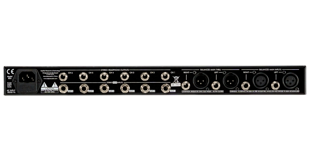 HeadAmp 6 Pro ART 6-kanaals Hoofdtelefoonversterker