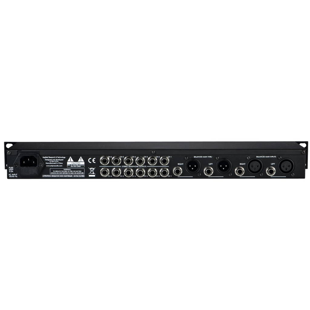 HeadAmp 6 ART 6-kanaals Hoofdtelefoonversterker