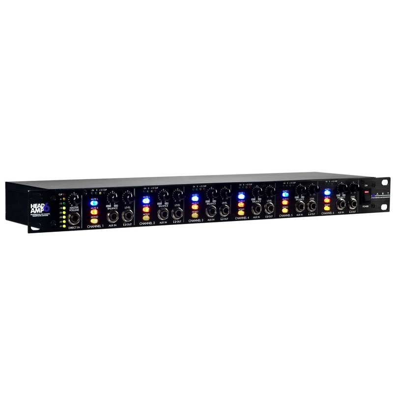 HeadAmp 6 ART 6-kanaals Hoofdtelefoonversterker