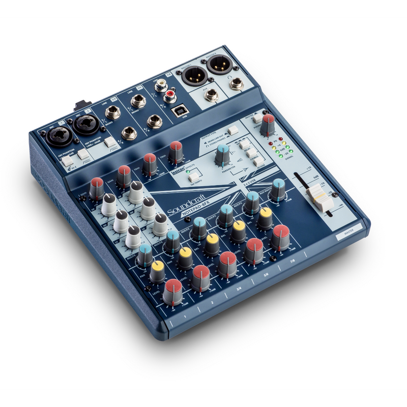 Notepad-8FX Soundcraft Mengtafel