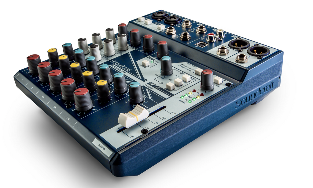 Notepad-8FX Soundcraft Mengtafel