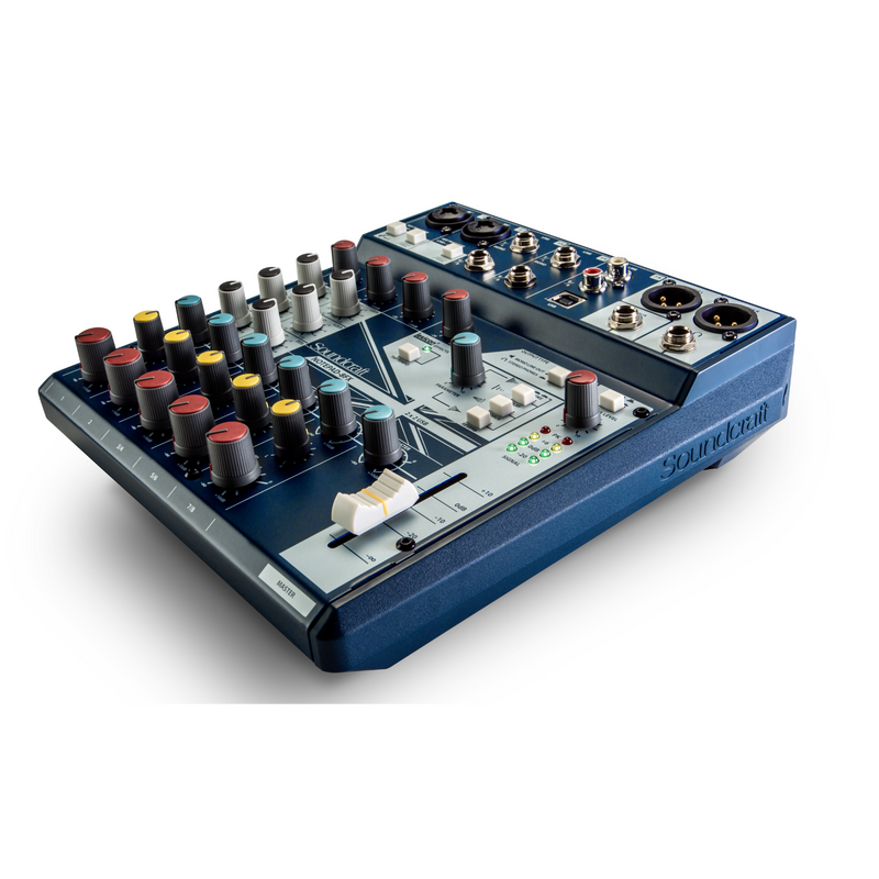 Notepad-8FX Soundcraft Mengtafel