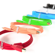 Chroma Cable DJ Techtools USB-C naar USB-B Kabel 1.5m (Rood)