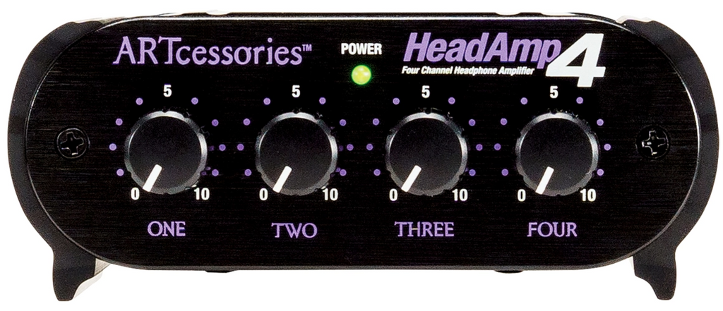 HeadAmp 4 ART 4-kanaals Hoofdtelefoonversterker