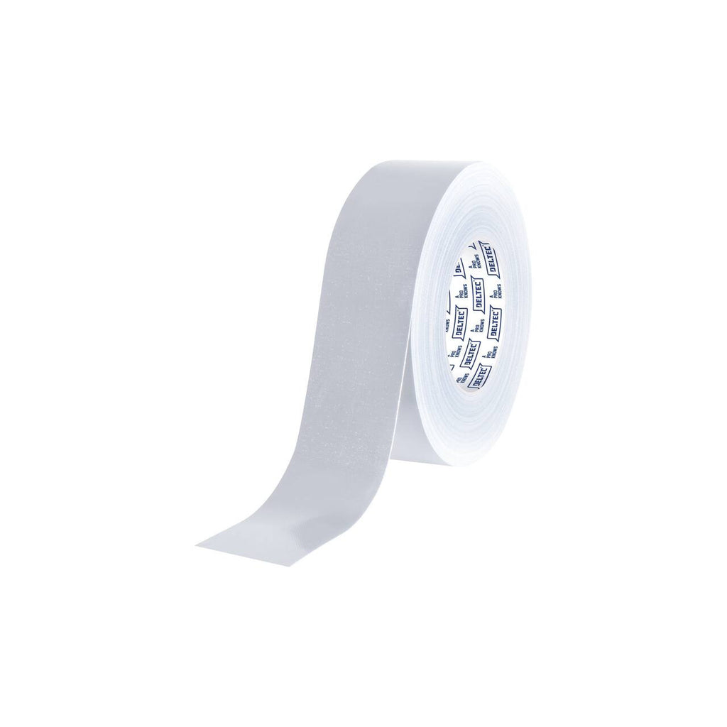 GAFFA TAPE DELTEC 50mm x 50m WIT GafferTapePro / STUK