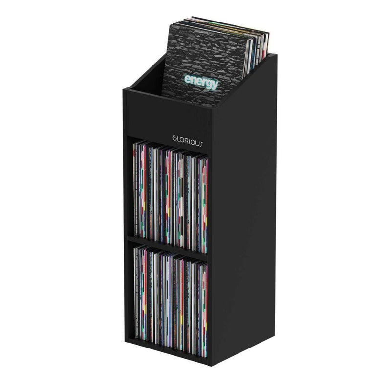 Record Rack 330 Black Glorious Platenrek (Zwart)