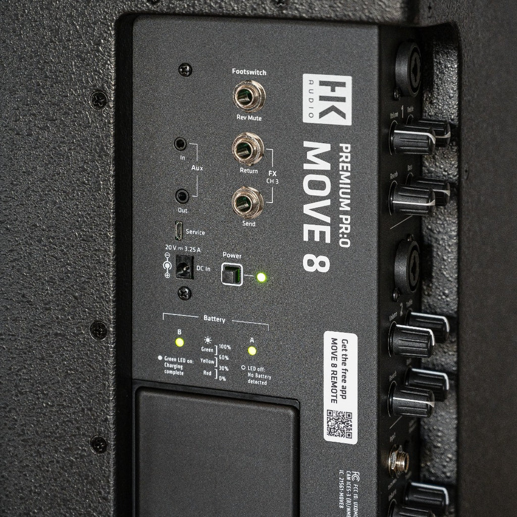 Move 8 Premium Pr:o Hk Audio Mobiele Batterij Luidspreker
