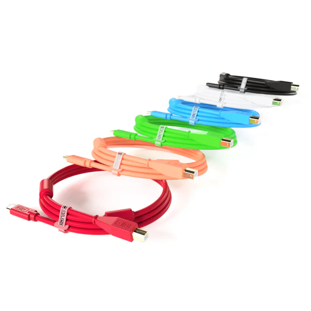 Chroma Cable DJ Techtools USB-C naar USB-B Kabel 1.5m (Wit)