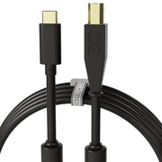 Chroma Cable DJ Techtools USB-C naar USB-B Kabel 1.5m (Zwart)