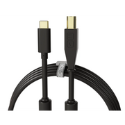 Chroma Cable DJ Techtools USB-C naar USB-B Kabel 1.5m (Zwart)